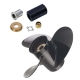 black diamond boat propeller 13.25 x 17 3rh and torq kit