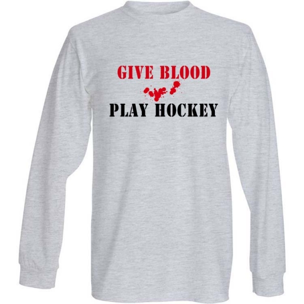 give blood play hockey